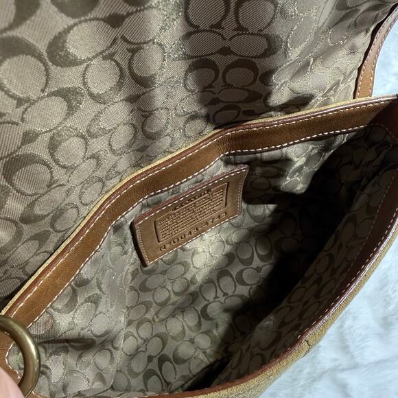 y2k COACH Vintage Soho Flap 4743 Shoulder Bag Crossbody - Picture 11 of 11